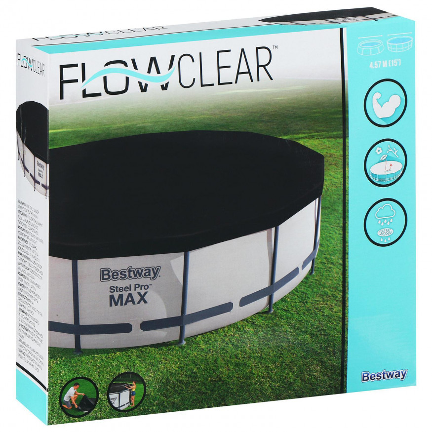 Чехол для круглых каркасных бассейнов 457 см, Bestway