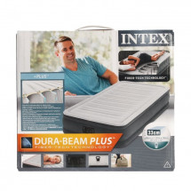 Матрас надувной Comfort-Plush Twin, со встроен. насосом 220V, 99х191х33 см