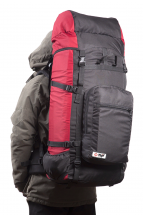 Рюкзак туристический Оптимал 1 черн.вишня, 120 л, ТАЙФ