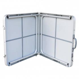 Стол складной (120*60*50/70 см, алюминий)