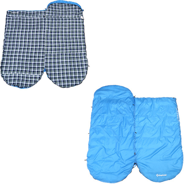 Cпальный мешок Free Space 250, черный, King Camp