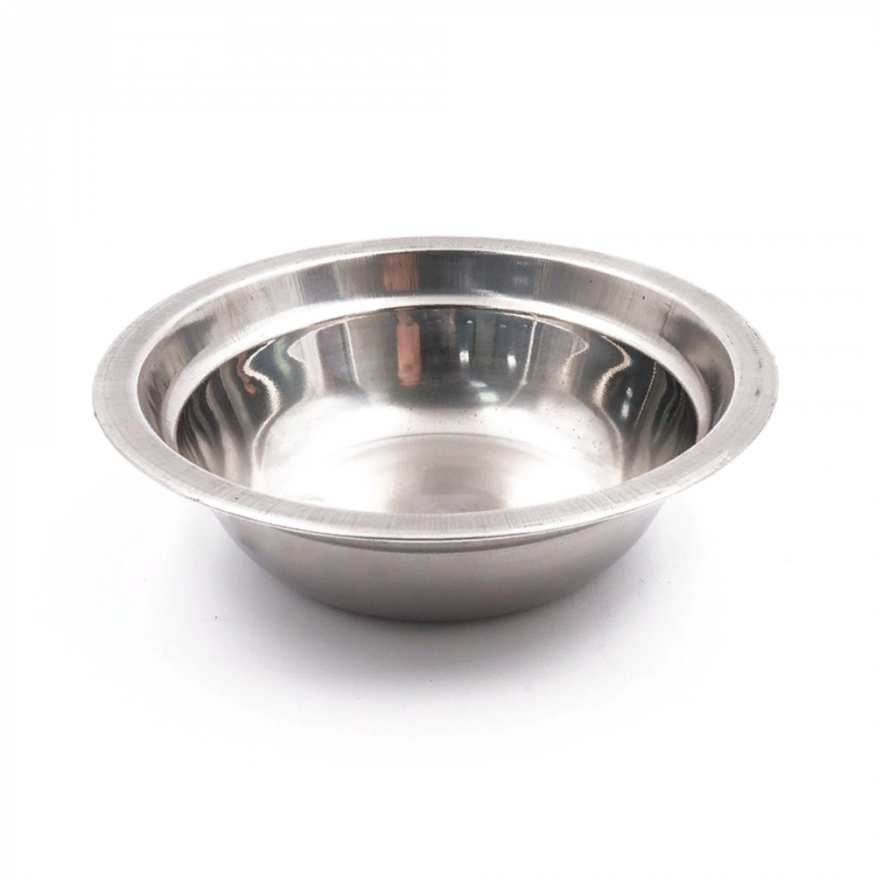 Миска Следопыт нержавейка, d - 13 см, h - 3,8 см, 300 мл