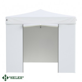 Тент-шатер Helex 24330 (раскладывается гармошкой), 3x3х3м полиэстер, белый