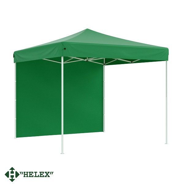 Тент-шатер Helex 24331 (раскладывается гармошкой), 3x3х3м полиэстер, зеленый