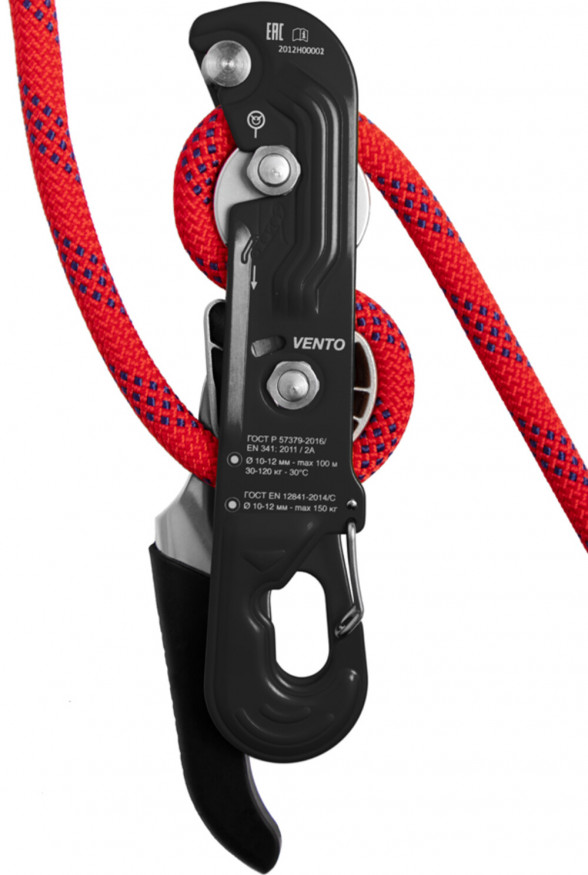 Спусковое устройство Стопор-десантер 2021, Венто черный